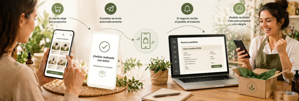 web de ventas para tiktok instagram